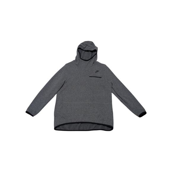 Nike Summit Pullover Sweater Hoodie Fleece Gray Womens X-Large Sportswear Gym - Picture 2 of 6